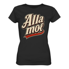 Alla mol - Ladies Bio - Shirt - Lady Shirt (Black, XS, ) - GruemArt