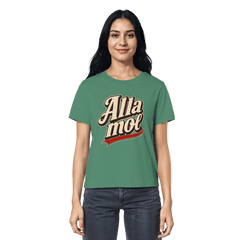 Alla mol - Ladies Bio - Shirt - Lady Shirt (Green Bay, XS, ) - GruemArt