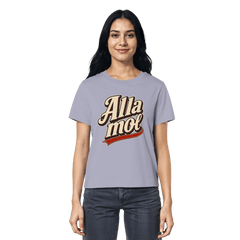 Alla mol - Ladies Bio - Shirt - Lady Shirt (Lavender, XS, ) - GruemArt