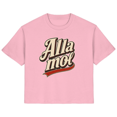 Alla mol - Ladies Bio - Shirt - Lady Shirt (Cotton Pink, XS, ) - GruemArt