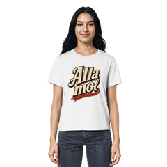 Alla mol - Ladies Bio - Shirt - Lady Shirt (White, XS, ) - GruemArt