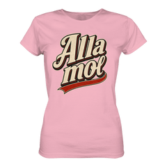 Alla mol - Ladies Bio - Shirt - Lady Shirt (Cotton Pink, XS, ) - GruemArt