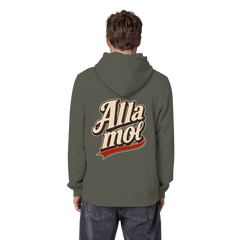 Alla mol - Unisex Bio - Hoodie - Hoodie (Khaki, S, ) - GruemArt