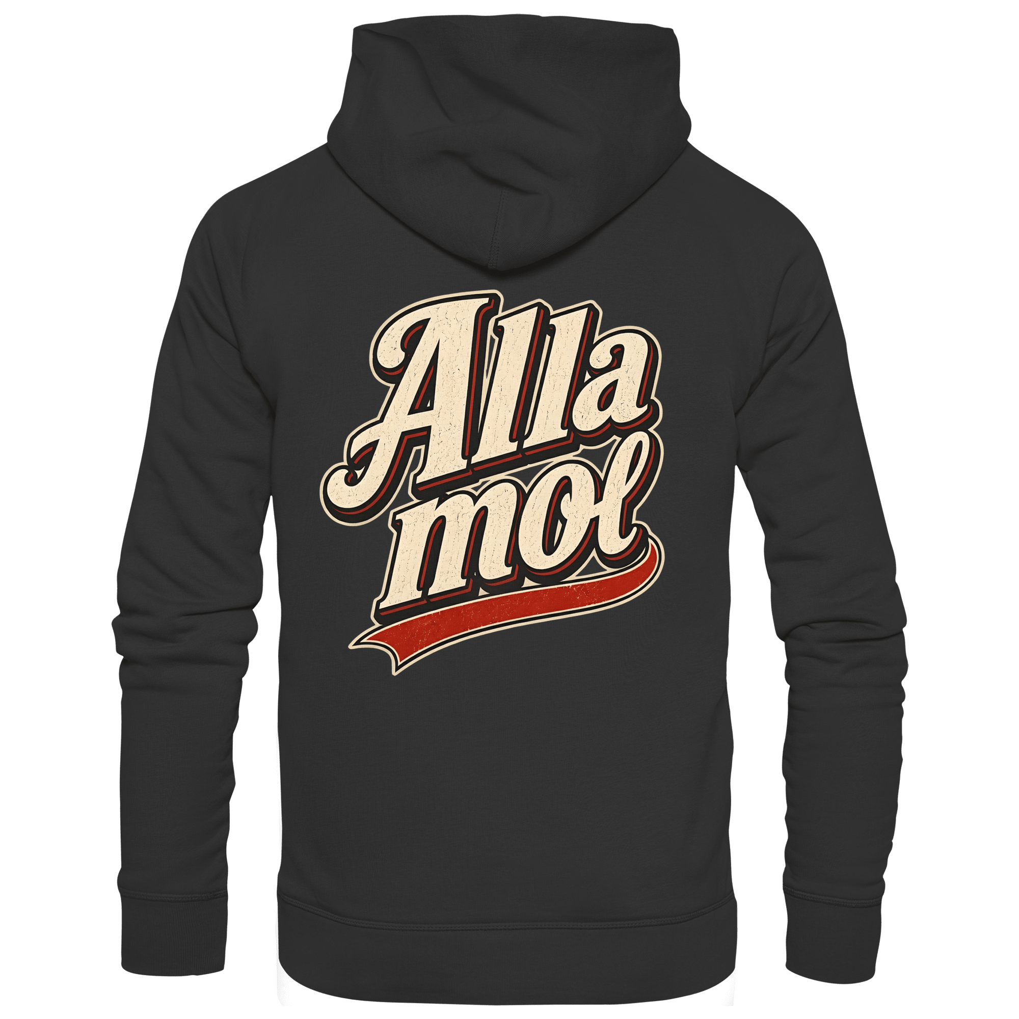 Alla mol - Unisex Bio - Hoodie - Hoodie (Black, S, ) - GruemArt