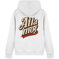 Alla mol - Unisex Bio - Hoodie - Hoodie (White, S, ) - GruemArt