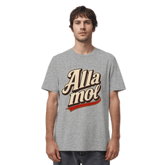 Alla mol - Unisex Bio - Shirt - Unisex Shirt (Heather Grey, XS, ) - GruemArt