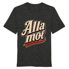 Alla mol - Unisex Bio - Shirt - Unisex Shirt (Dark Heather Grey, XS, ) - GruemArt