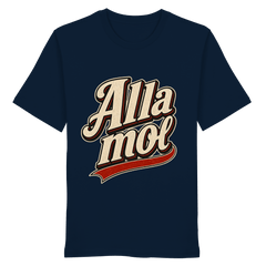 Alla mol - Unisex Bio - Shirt - Unisex Shirt (French Navy, XS, ) - GruemArt
