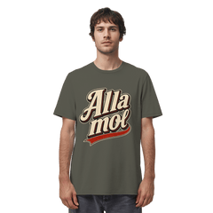 Alla mol - Unisex Bio - Shirt - Unisex Shirt (Khaki, XS, ) - GruemArt