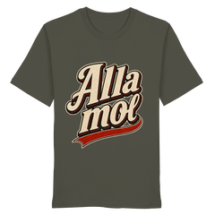 Alla mol - Unisex Bio - Shirt - Unisex Shirt (Khaki, XS, ) - GruemArt
