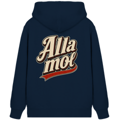 Alla mol - Unisex Bio - Zipper - Jacken/ Zipper (French Navy, XS, ) - GruemArt