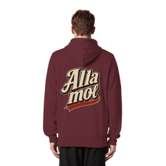 Alla mol - Unisex Bio - Zipper - Jacken/ Zipper (Weinrot, XS, ) - GruemArt