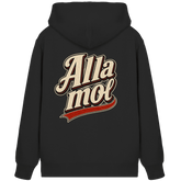 Alla mol - Unisex Bio - Zipper - Jacken/ Zipper (Schwarz, XS, ) - GruemArt