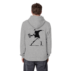 Bankert - Unisex Bio - Hoodie - Hoodies (Heather Grey, XS, ) - GruemArt
