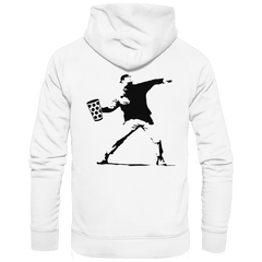 Bankert - Unisex Bio - Hoodie - Hoodies (White, XS, ) - GruemArt