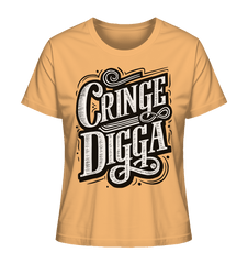 Cringe Digga - Ladies Organic Shirt - Lady - Shirts (Nispero, XS, ) - GruemArt