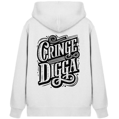 Cringe Digga - Organic Zipper - Jacken/ Zipper (White, XS, ) - GruemArt