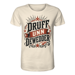 DRUFF UNN DEWEDDER - Organic Unisex Shirt - Unisex - Shirts (Natural Raw, XS, ) - GruemArt