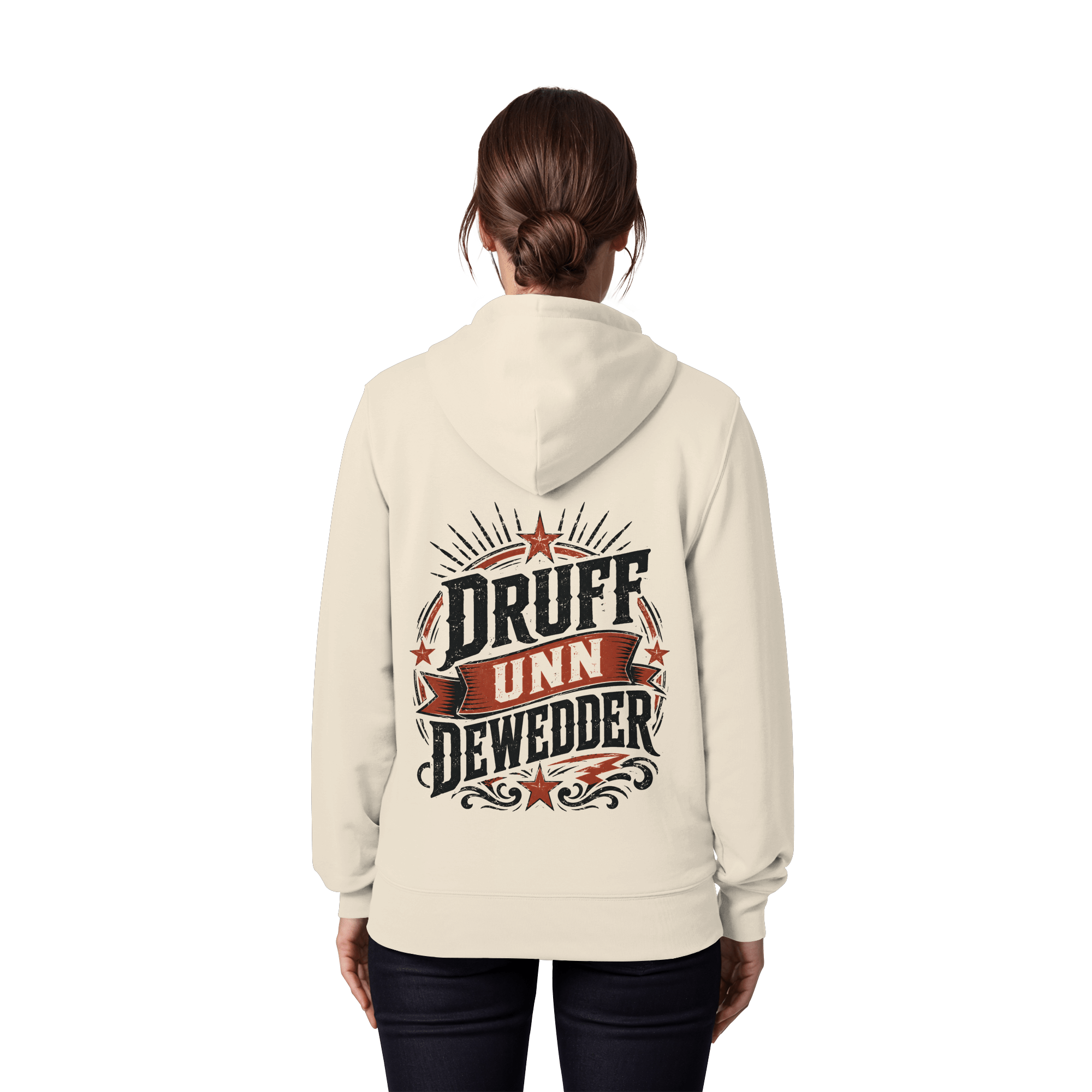 DRUFF UNN DEWEDDER - Organic Zipper - Jacken/ Zipper (Natural Raw, XS, ) - GruemArt