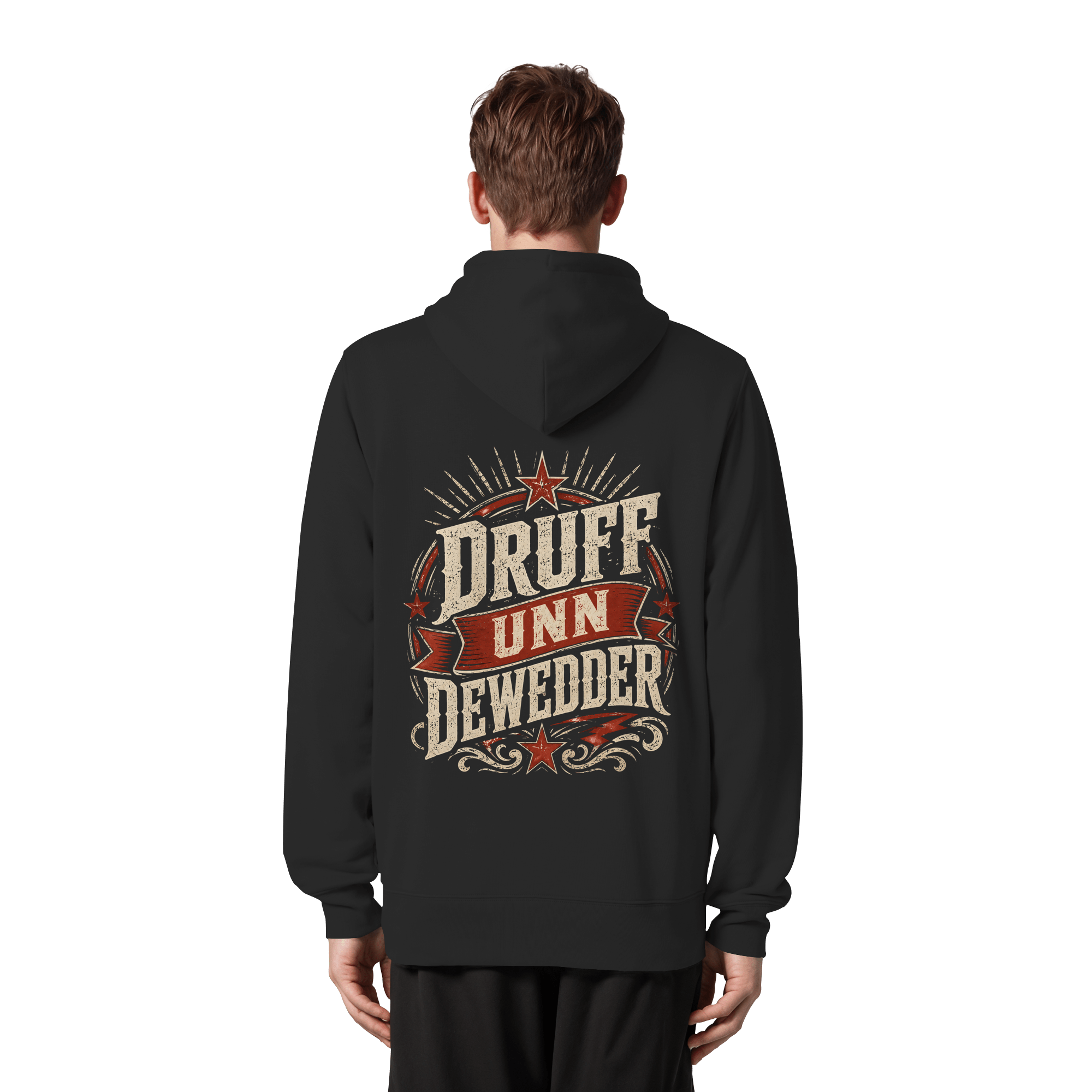 DRUFF UNN DEWEDDER - Organic Zipper - Jacken/ Zipper (Black, XS, ) - GruemArt