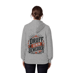 DRUFF UNN DEWEDDER - Organic Zipper - Jacken/ Zipper (Heather Grey, XS, ) - GruemArt