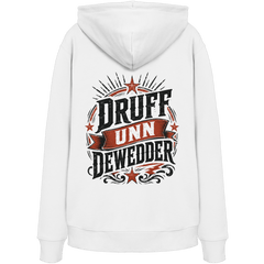 DRUFF UNN DEWEDDER - Unisex Bio - Hoodie - Hoodies (White, XS, ) - GruemArt