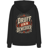 DRUFF UNN DEWEDDER - Unisex Bio - Hoodie - Hoodies (Black, XS, ) - GruemArt