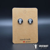 DUBBEGLAS - UNISEX OHRSTECKER (Style 1) - Ohrstecker (schwarz, , ) - GruemArt