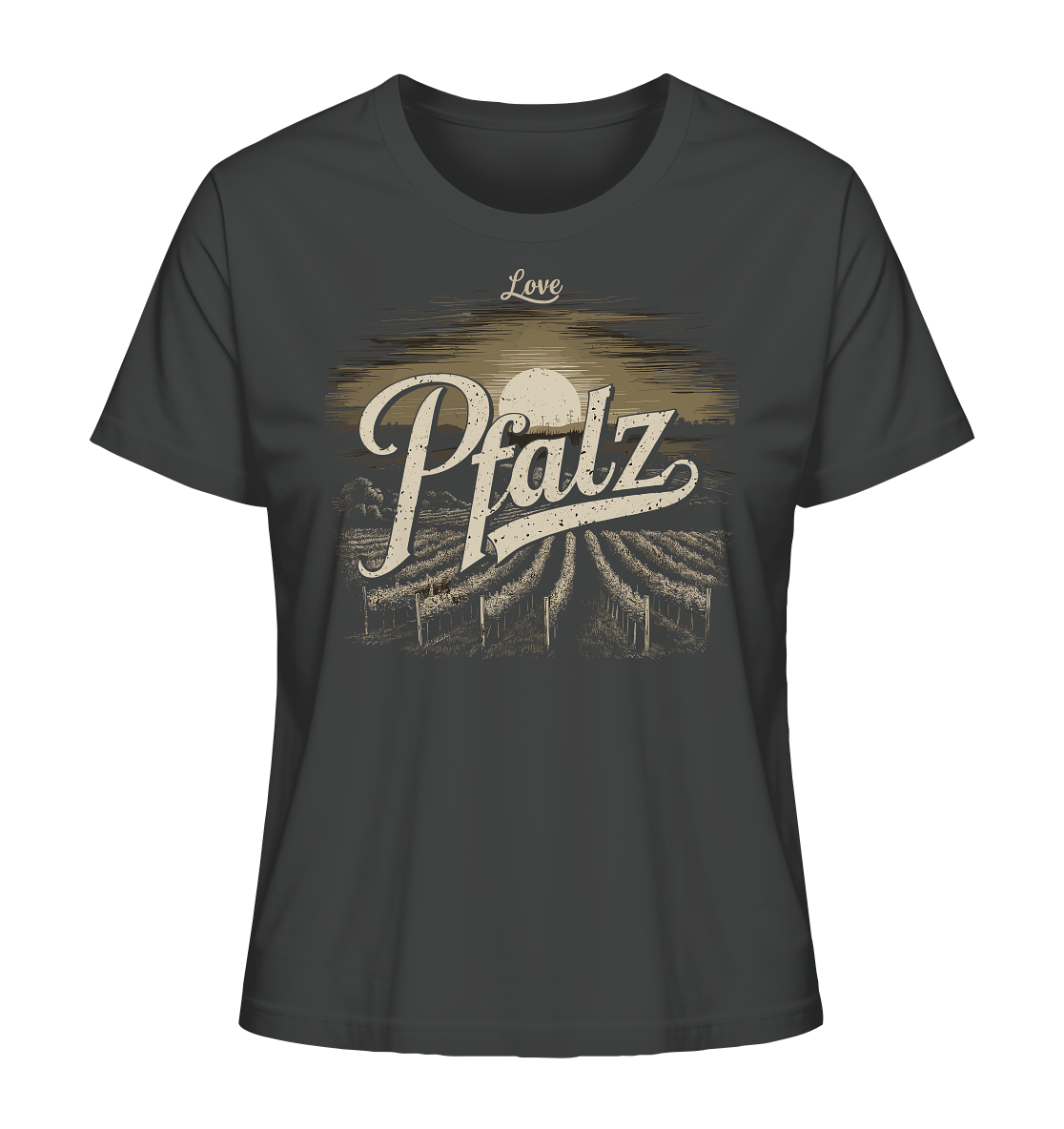 Love Pfalz - Ladies Organic Shirt - GruemArt