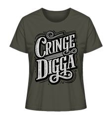 Cringe Digga - Ladies Organic Shirt - GruemArt