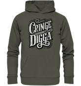 Cringe Digga  - Organic Hoodie - GruemArt