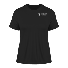 GruemArt Patch - Fitted Ladies Organic Shirt - Lady - Shirts (Black, XS, ) - GruemArt