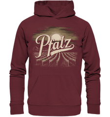 Love Pfalz - Organic Hoodie - Hoodie (Burgundy, XS, ) - GruemArt
