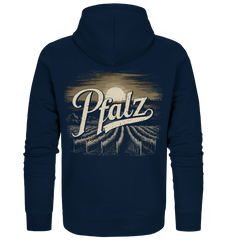 Love Pfalz - Organic Zipper - Zipper (French Navy, XS, ) - GruemArt