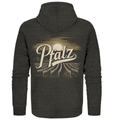 Love Pfalz - Organic Zipper - Zipper (Dark Heather Grey, XS, ) - GruemArt