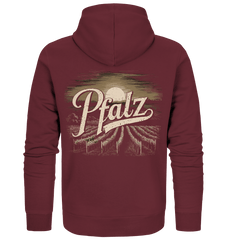 Love Pfalz - Organic Zipper - Zipper (Burgundy, XS, ) - GruemArt