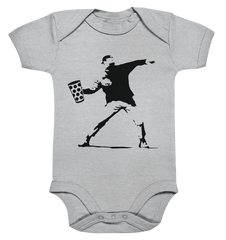 Bankert - Baby Bodysuite - Baby Body (Grau meliert, 0-3M, ) - GruemArt