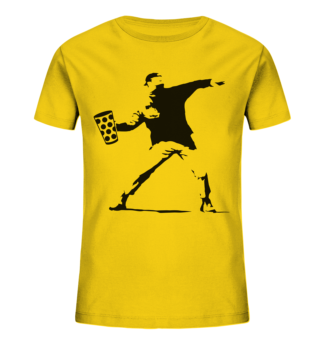 Bankert - Kids Shirt - Kids Shirts (Gelb, 98/104 (3-4), ) - GruemArt