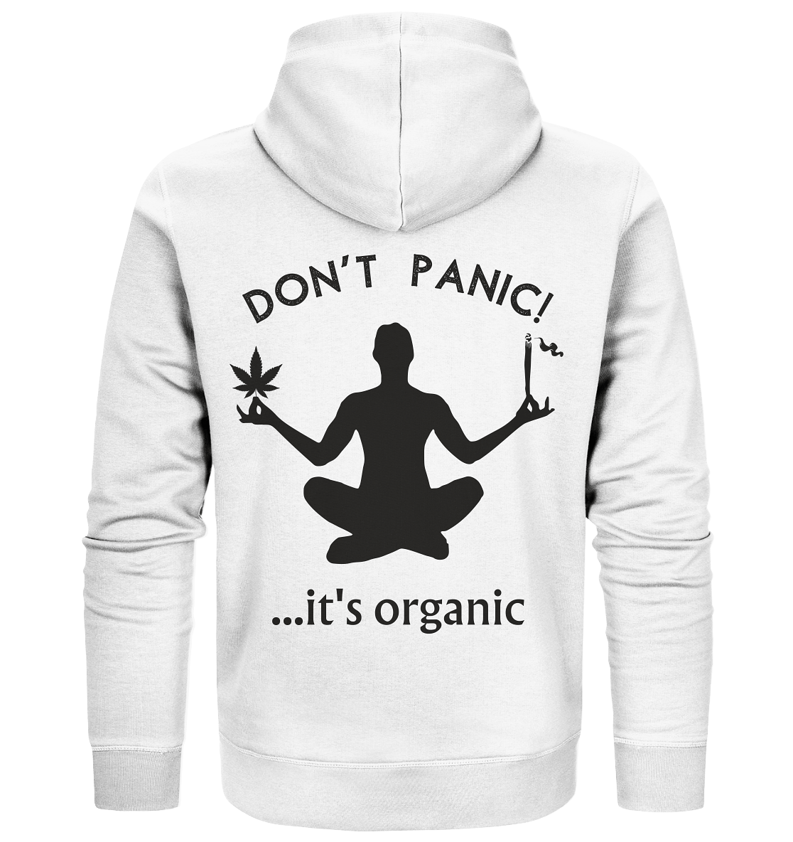 Don't panic... it's organic - Organic Zipper - Jacken/ Zipper (White, S, ) - GruemArt