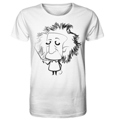 Einstein Sketch - Unisex Shirt - Unisex-Shirts (Weiß, S, ) - GruemArt