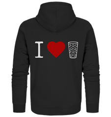 I LOVE SCHORLE BUNT - Organic Zipper - Jacken/ Zipper (Black, S, ) - GruemArt