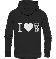 I LOVE SCHORLE - Organic Basic Hoodie - Hoodies (Black, XS, ) - GruemArt