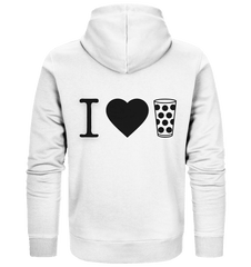 I LOVE SCHORLE - Organic Zipper - Jacken/ Zipper (White, S, ) - GruemArt