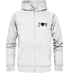 I LOVE SCHORLE - Organic Zipper - Jacken/ Zipper (White, S, ) - GruemArt