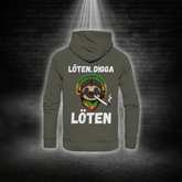 LÖTEN DIGGA - HOODIE UNISEX - Hoodies (Khaki, XS, ) - GruemArt