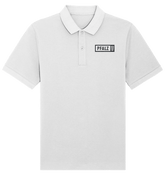 PFALZ - Organic Poloshirt (Stick) - Unisex-Shirts (White, XS, ) - GruemArt