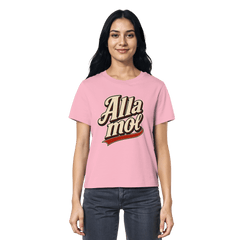 Alla mol - Ladies Bio - Shirt - Lady Shirt (Cotton Pink, XS, ) - GruemArt