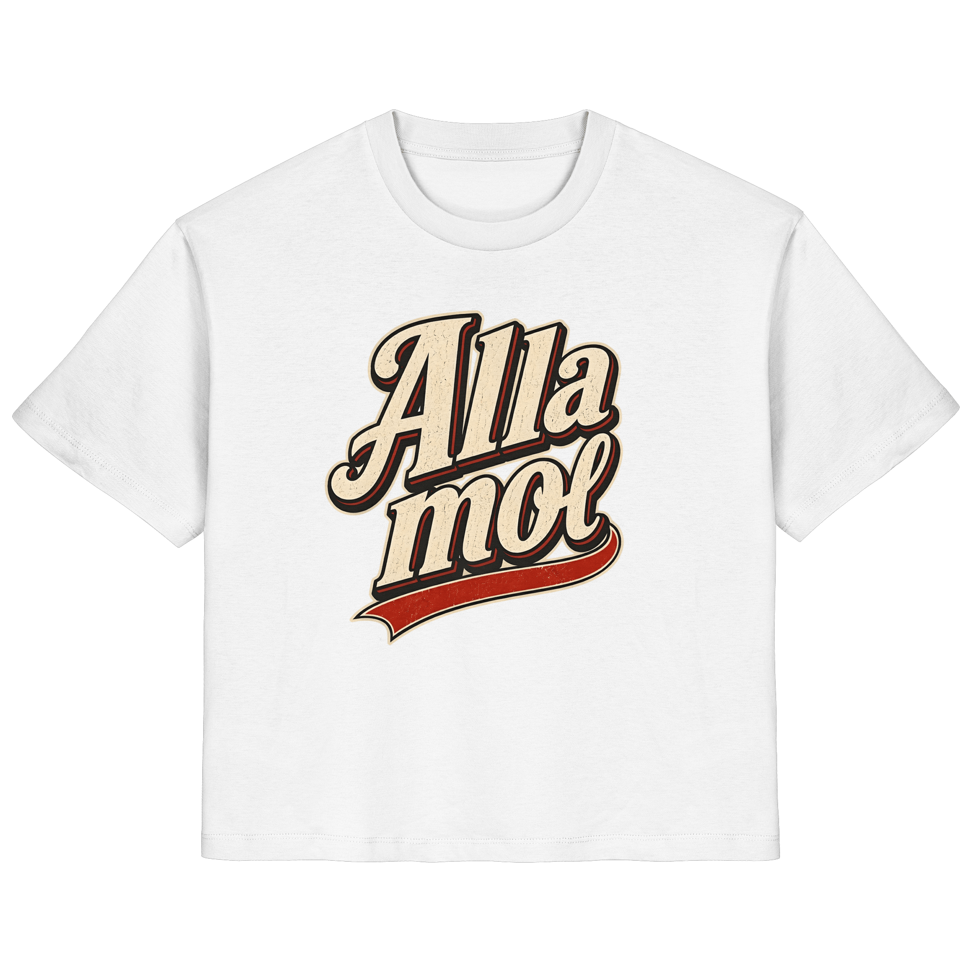 Alla mol - Ladies Bio - Shirt - Lady Shirt (White, XS, ) - GruemArt