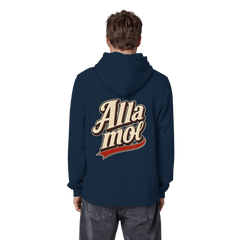 Alla mol - Unisex Bio - Hoodie - Hoodie (French Navy, S, ) - GruemArt