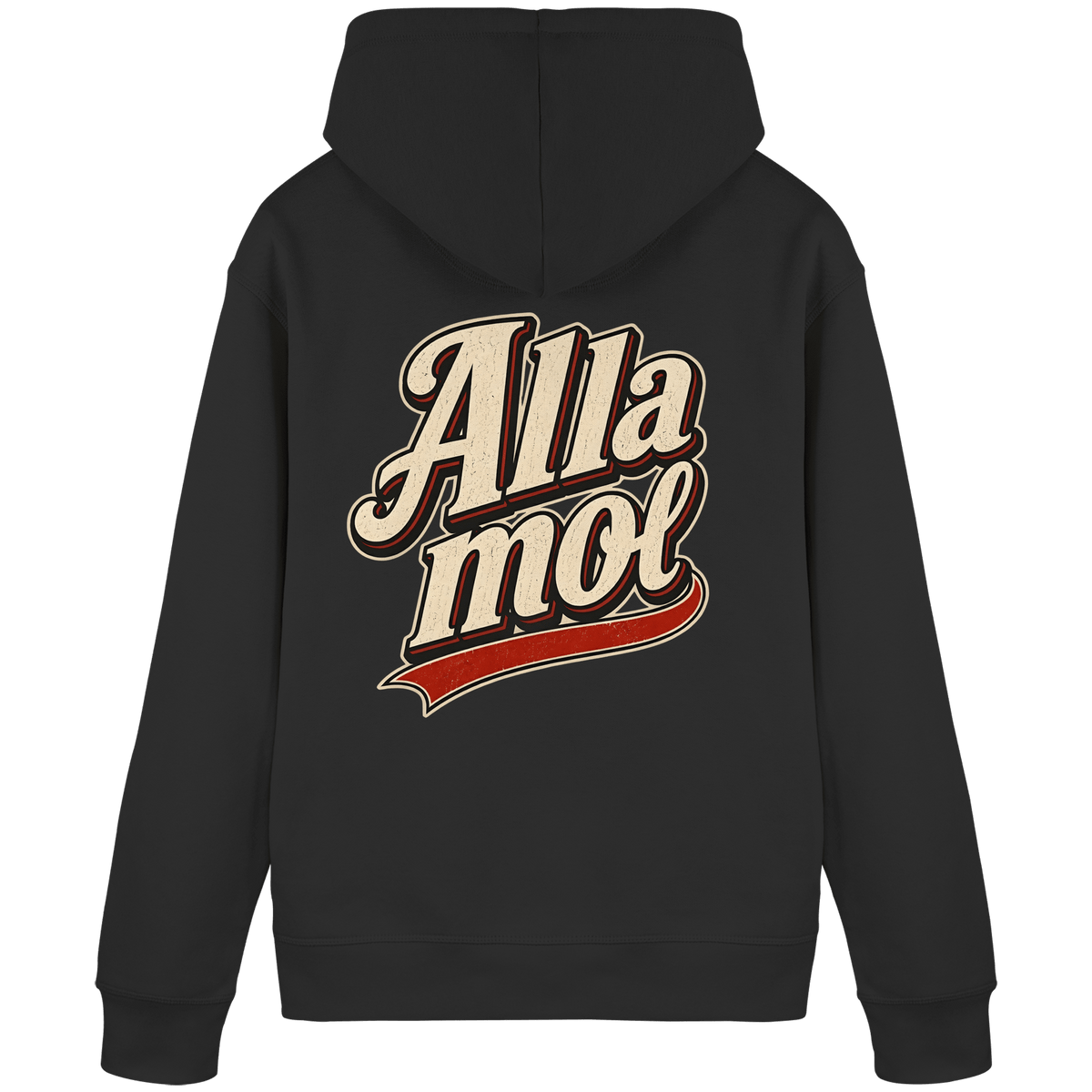 Alla mol - Unisex Bio - Hoodie - Hoodie (Black, S, ) - GruemArt